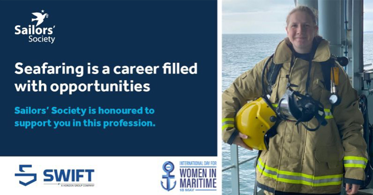 Swift Marine Joins Sailor’s Society to Celebrate International Day for Women in Maritime